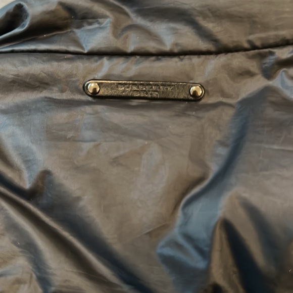 Burberry Brit Down Dark Navy Blue Quilted Dalesbury Puffer Jacket Small Petite - Picture 10 of 14